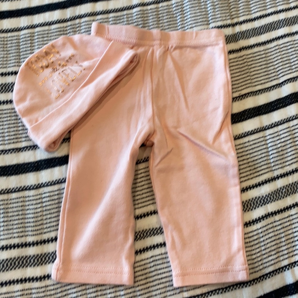 Chick Pea Pant and Hat set
